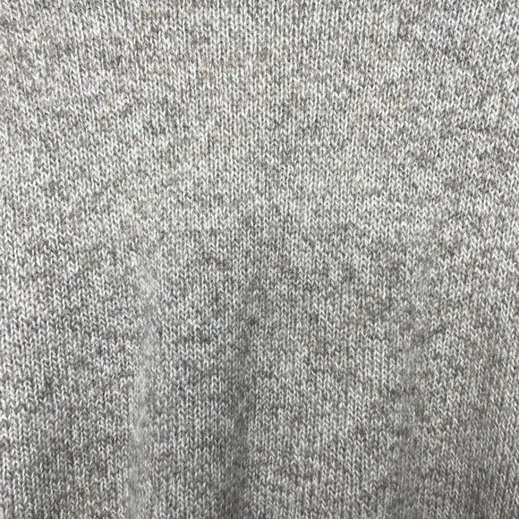 Woolrich Wool Blend Sweater in Oat Mix Tan Crew Neck Men's Size Large Sz L - Picture 4 of 8